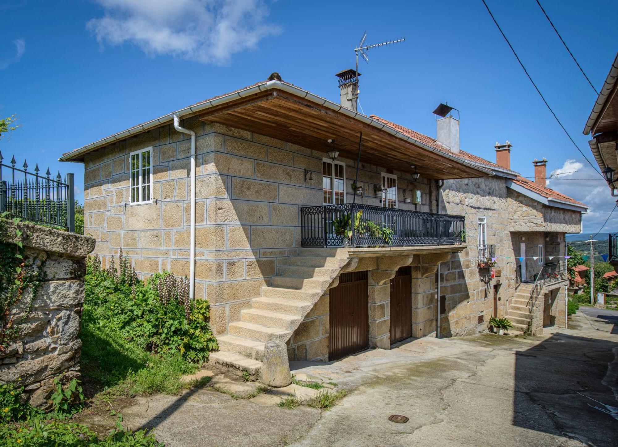 Apartamentos Turisticos Casa Dos Pulidos Olas de Villarino Bagian luar foto